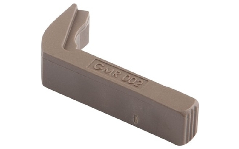TangoDown Vickers glock large frame ext mag release, tan